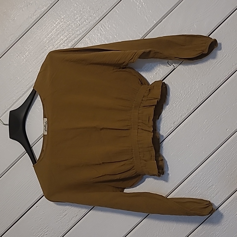 Crop top, brown size small